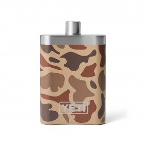 Yeti Rambler Flask - Wetlands Camo