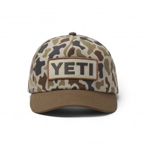 Yeti Woven Flat Brim Snapback Camo