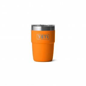 Yeti Rambler 8 Oz Stackable Cup - King Crab Orange