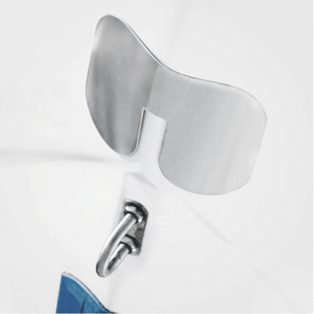 Protection Bateau ScuffBuster - Acier Inox 304 - 14.6x11.4cm Anti-rayures