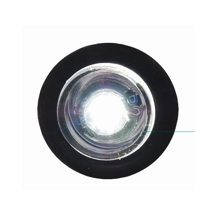 LED-Mini Button style lampa. Vitt Ljus.