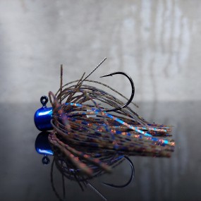 Man Cave Baits - Finesse Neds - Green Pumpkin Blue