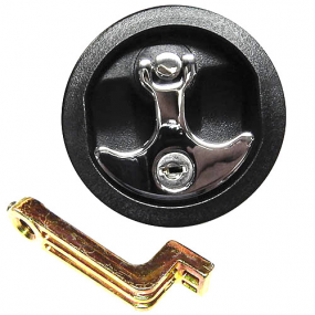 Lucklås med nyckel, Compression Latch White Cap